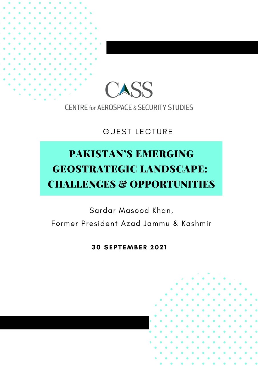 Read more about the article Pakistan Emerging Geo strategic landscape: Challenges and Opportunities