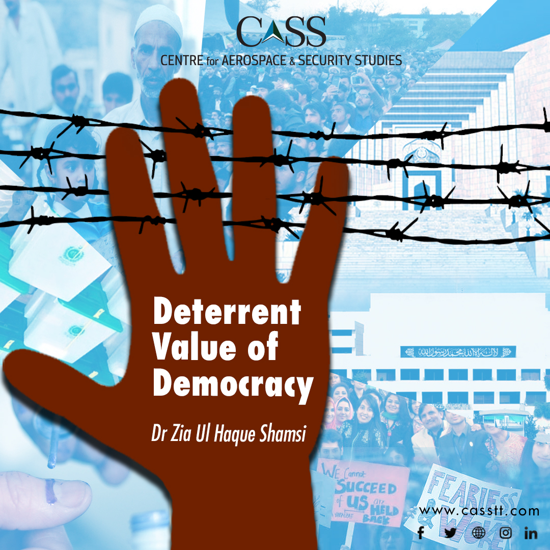 Deterrent Value of Democracy - Dr Zia - Article thematic Image - Nov