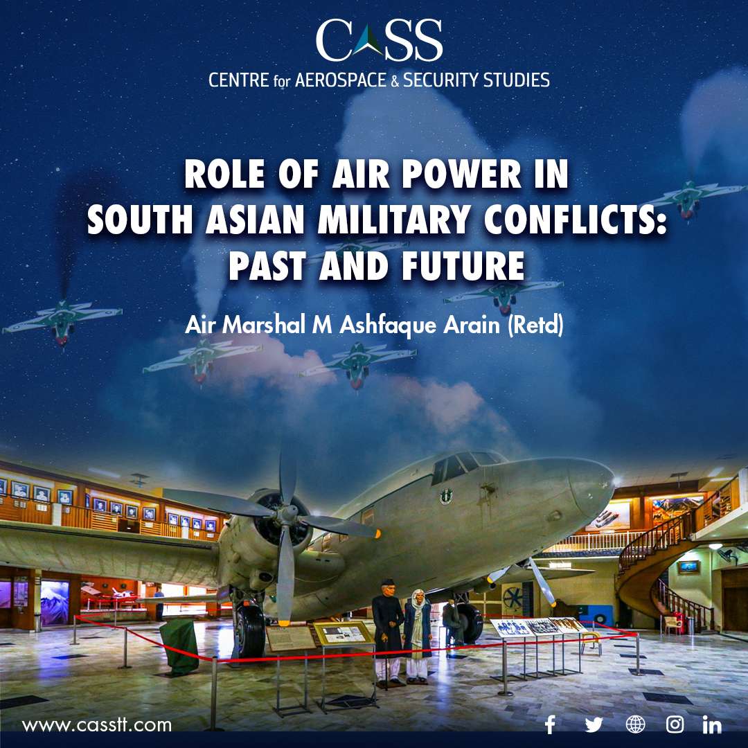 Read more about the article Role of Air Power in South Asian Military Conflicts: Past and Future