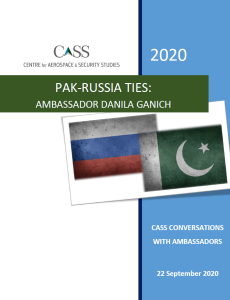 Read more about the article Pak-Russia Ties: Ambassador Danila Ganich