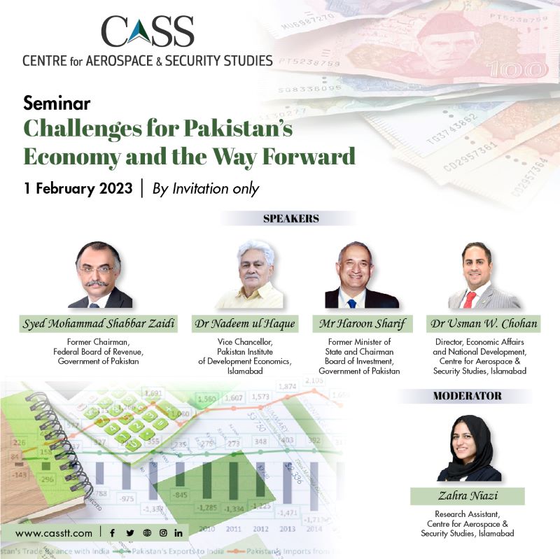 Challenges for Pakistan’s Economy and the Way Forward CASS Seminar