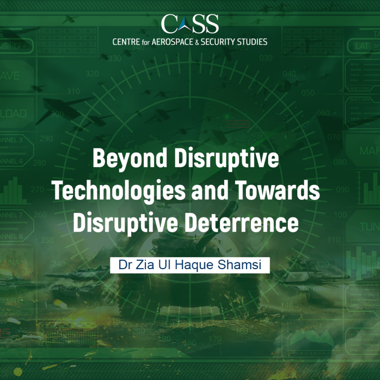 Read more about the article Beyond Disruptive Technologies and Towards Disruptive Deterrence