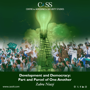 Read more about the article Development and Democracy: Part and Parcel of One Another