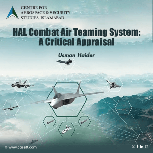 Read more about the article HAL Combat Air Teaming System: A Critical Appraisal