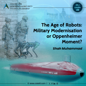 Read more about the article The Age of Robots: Military Modernisation or Oppenheimer Moment?