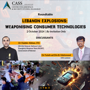 Read more about the article Lebanon Explosions: Weaponising Consumer Technologies