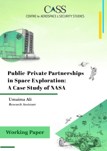 Read more about the article Public-Private Partnerships in Space Exploration: A Case Study of NASA