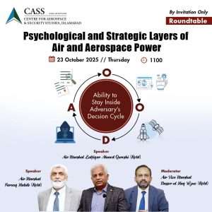 Read more about the article PSYCHOLOGICAL & STRATEGIC LAYERS OF AIR & AEROSPACE POWER