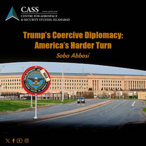 Read more about the article Trump’s Coercive Diplomacy: America’s Harder Turn