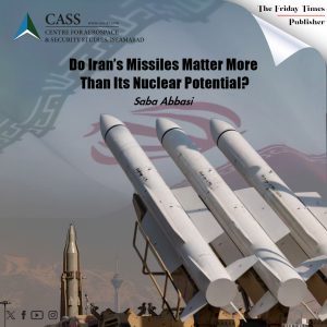 Read more about the article Do Iran’s Missiles Matter More Than Its Nuclear Potential?