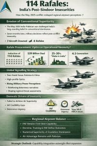Read more about the article 114 Rafales: India’s Post-Sindoor Insecurities